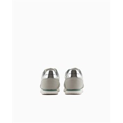 Microfiber sneakers with logo Woman