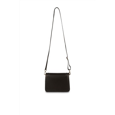 Bandolera de piel Core Negro