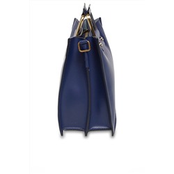 Bolso de piel Gari Azul marino