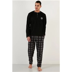 Buratti Regular Fit Bisiklet Yaka Kışlık Yumuşak Dokulu Polar Pijama Takımı 6096100, Buratti                                            
                                            Regular Fit Bisiklet Yaka Kışlık Yumuşak Dokulu Polar Pijama Takımı 6096100