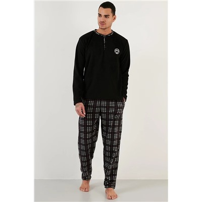 Buratti Regular Fit Bisiklet Yaka Kışlık Yumuşak Dokulu Polar Pijama Takımı 6096100, Buratti                                            
                                            Regular Fit Bisiklet Yaka Kışlık Yumuşak Dokulu Polar Pijama Takımı 6096100