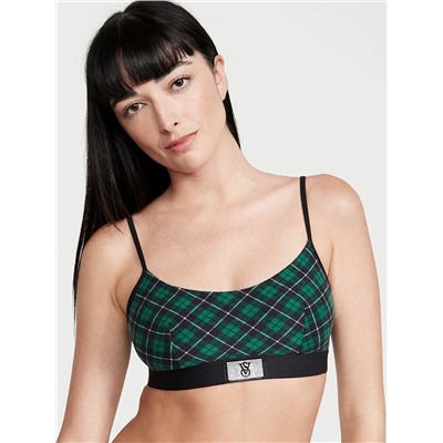 VICTORIA'S SECRET Logo Cotton Scoop Bralette