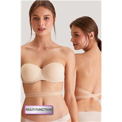 Pierre CardinTen 6027 Pisa Push-up Straplez Multi Function Sütyen