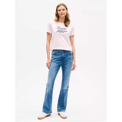Script Hilfiger Logo T-Shirt