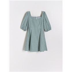 Gestreiftes Minikleid