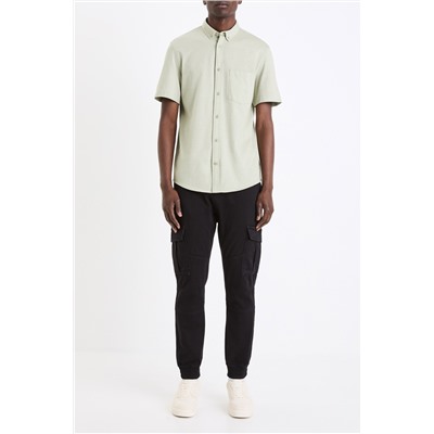 Camisa regular fit - Verde
