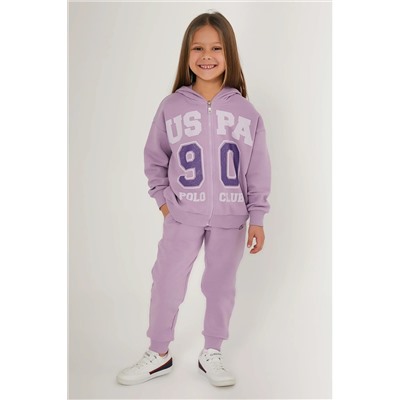 Kız Çocuk Lila Pijama Takımı
