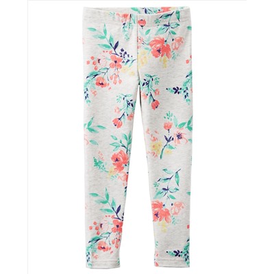Floral Print Leggings