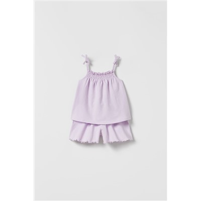 CONJUNTO TOP Y BERMUDA ESTRUCTURA