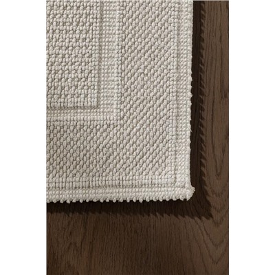 Barres Banyo Paspası - Ekru - 60 x 100 cm