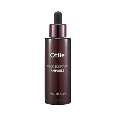 Black Signature Ampoule, Премиальная сыворотка с муцином черной улитки