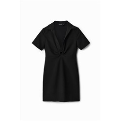 Vestido corto slim retro