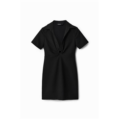 Vestido corto slim retro