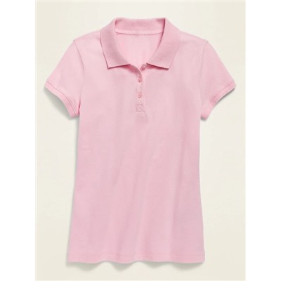 Uniform Pique Polo for Girls