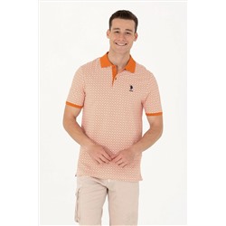Erkek Kiremit Polo Yaka Tişört