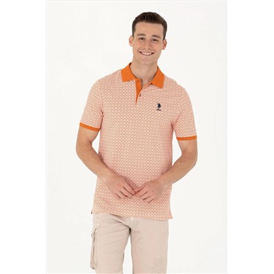 Erkek Kiremit Polo Yaka Tişört
