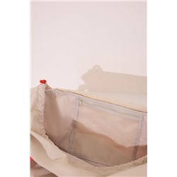 Bolso multiusos nylon beige