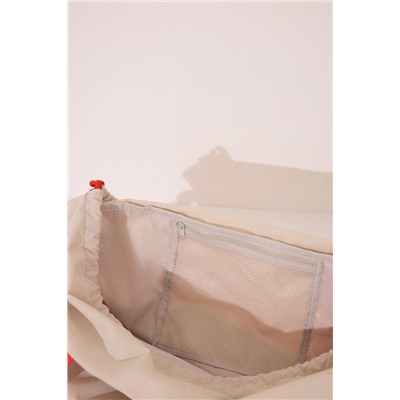 Bolso multiusos nylon beige