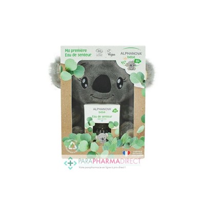 Alphanova Coffret Ma Première Eau de Senteur Adoptez Un Koala