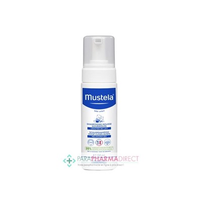 Mustela Shampooing Mousse Nourrisson Croûtes de Lait 150ml