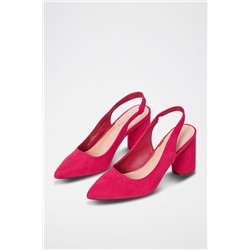 Zapatos de tacón Fucsia