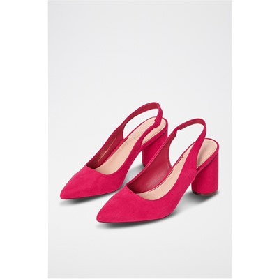 Zapatos de tacón Fucsia