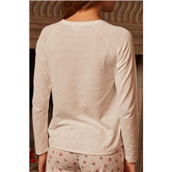 Camiseta Creamy Crudo