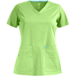 Med Couture Scrubs Flex-It V-Neck Top
