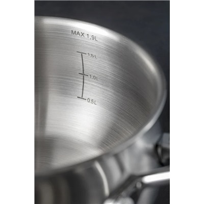 Avery Sos Tenceresi - Çelik - 16 cm