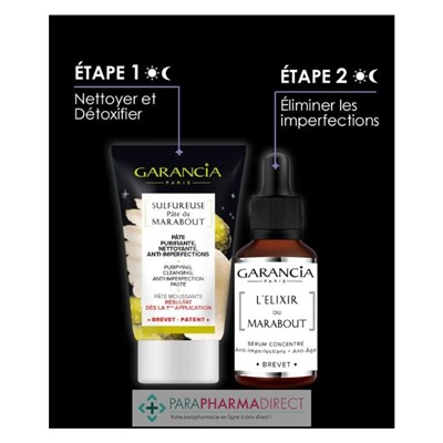 Garancia Rituel Anti-Imperfections (Elixir Marabout + Pâte Marabout)
