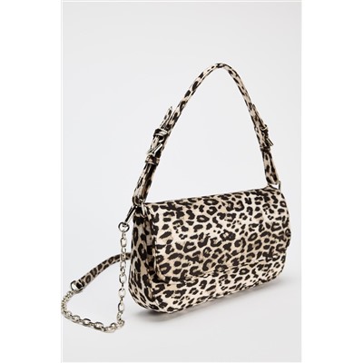 ANIMAL PRINT SHOULDER BAG
