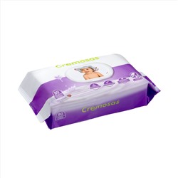 Детские кремовые салфетки Deliplus