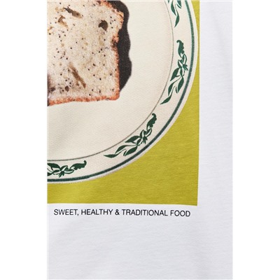 T-SHIRT WITH FRONT PRINT