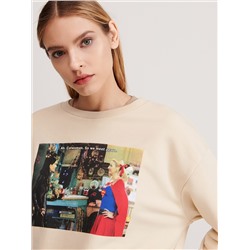 Sweatshirt mit Druck Friends