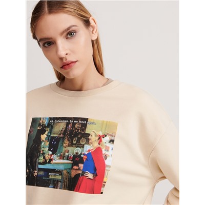 Sweatshirt mit Druck Friends