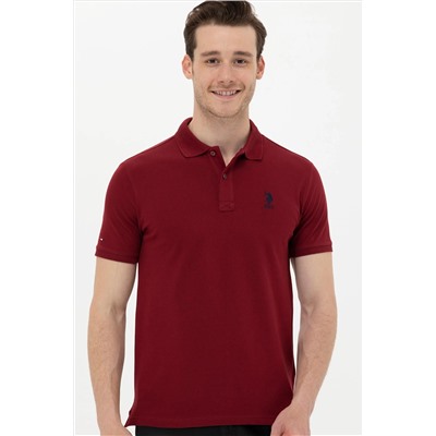 Erkek Plum Basic Polo Yaka Tişört