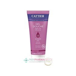 Cattier Gel Douche Argile Rose & Palmarosa BIO 200ml
