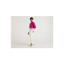 United Colors of Benetton Renk Bloklu Pantone Kazak 122A1198K1030-911