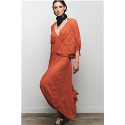 ZW COLLECTION DRAPED DRESS