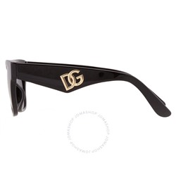 Dolce & Gabbana  Dark Grey Butterfly Ladies Sunglasses