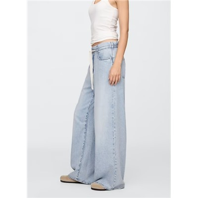 High Rise SuperLight Pull-On Baggy Jeans