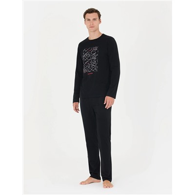 Siyah Pijama Takımı