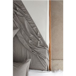 Meleni Tek Kişilik Comforter Set - Kahverengi