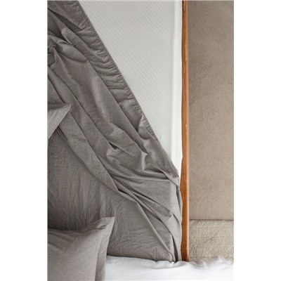 Meleni King Size Comforter Set - Kahverengi