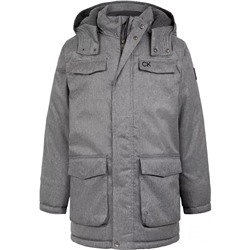 CALVIN KLEIN Big Boys Resonance Military-Inspired Hooded Jacket