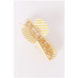 Pinza rayas amarillas