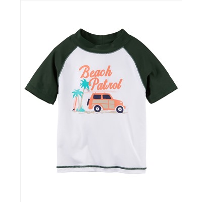 Carter's Beach Patrol Raglan Rashguard