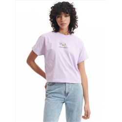 T-Shirt im Kimono-Stil