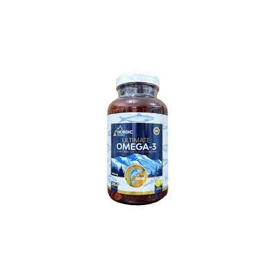 Омега-3 от NORDIC со вкусом лимона), 2500 мг, 200 капсул