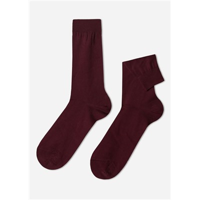 Kurze Herrensocken mit Fil d‘Ecosse